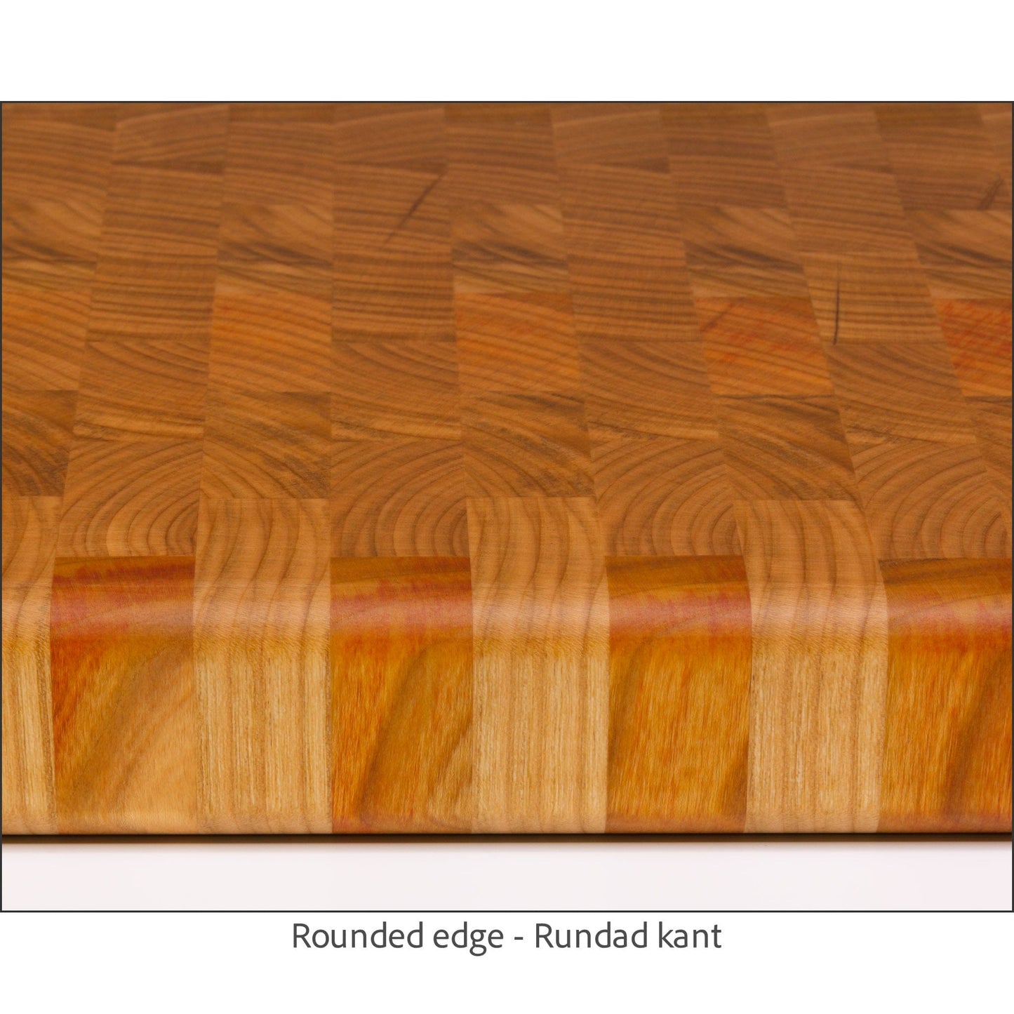 WoodMovement Cutting / Serving Board ENDGRAIN - Handmade Endgrain Cherry Wooden Cutting Board #CB-EG02
