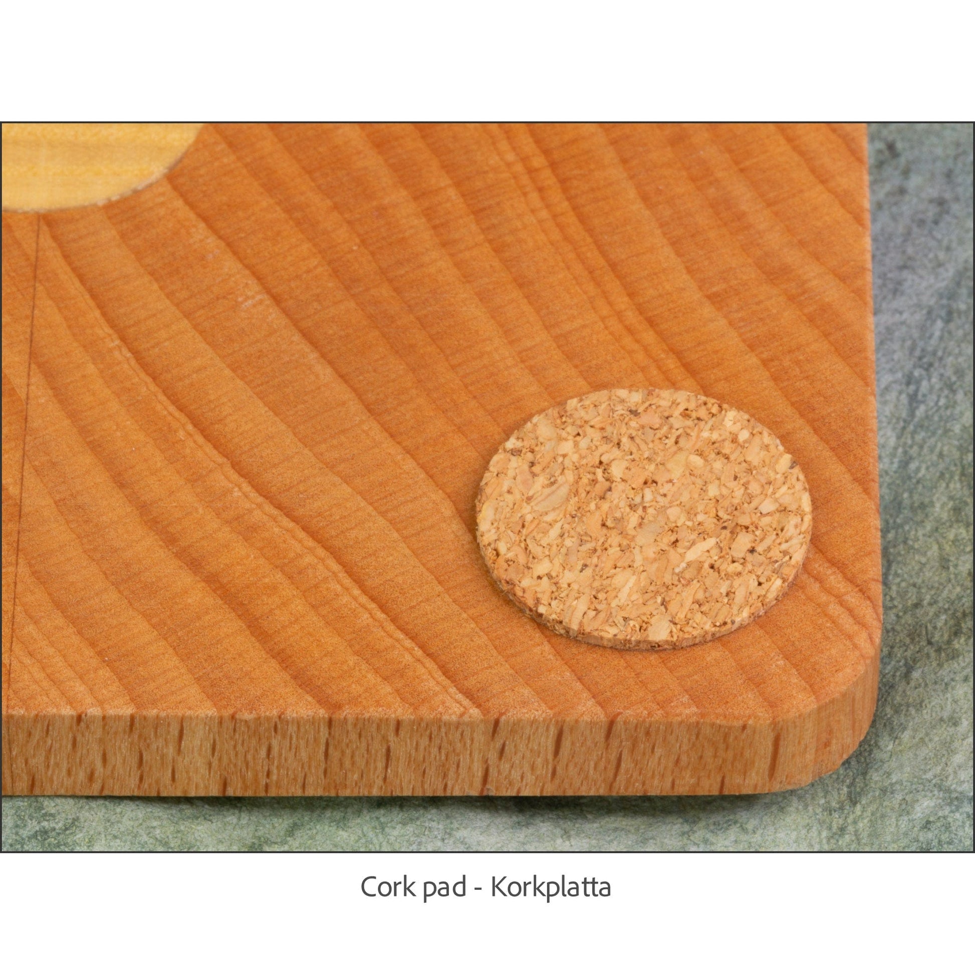 WoodMovement Wooden coasters DIE - Set of Six Wooden Coasters with Die Pattern #CO-DI01