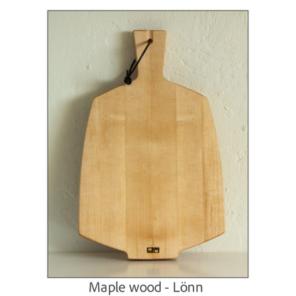 WoodMovement Cutting / Serving Board Maple wood PETAL - Handmade Wooden Serving Plate / Cutting Board #CB-PE01