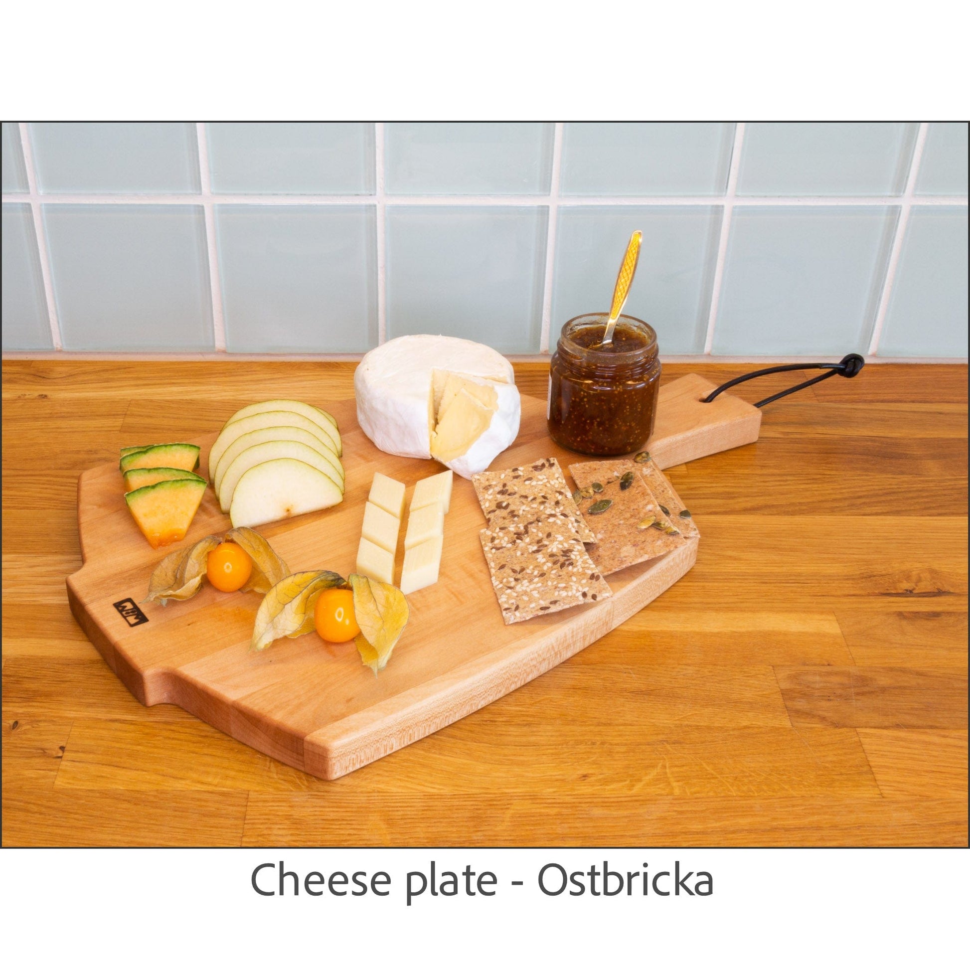 WoodMovement Cutting / Serving Board PETAL - Handmade Wooden Serving Plate / Cutting Board #CB-PE01