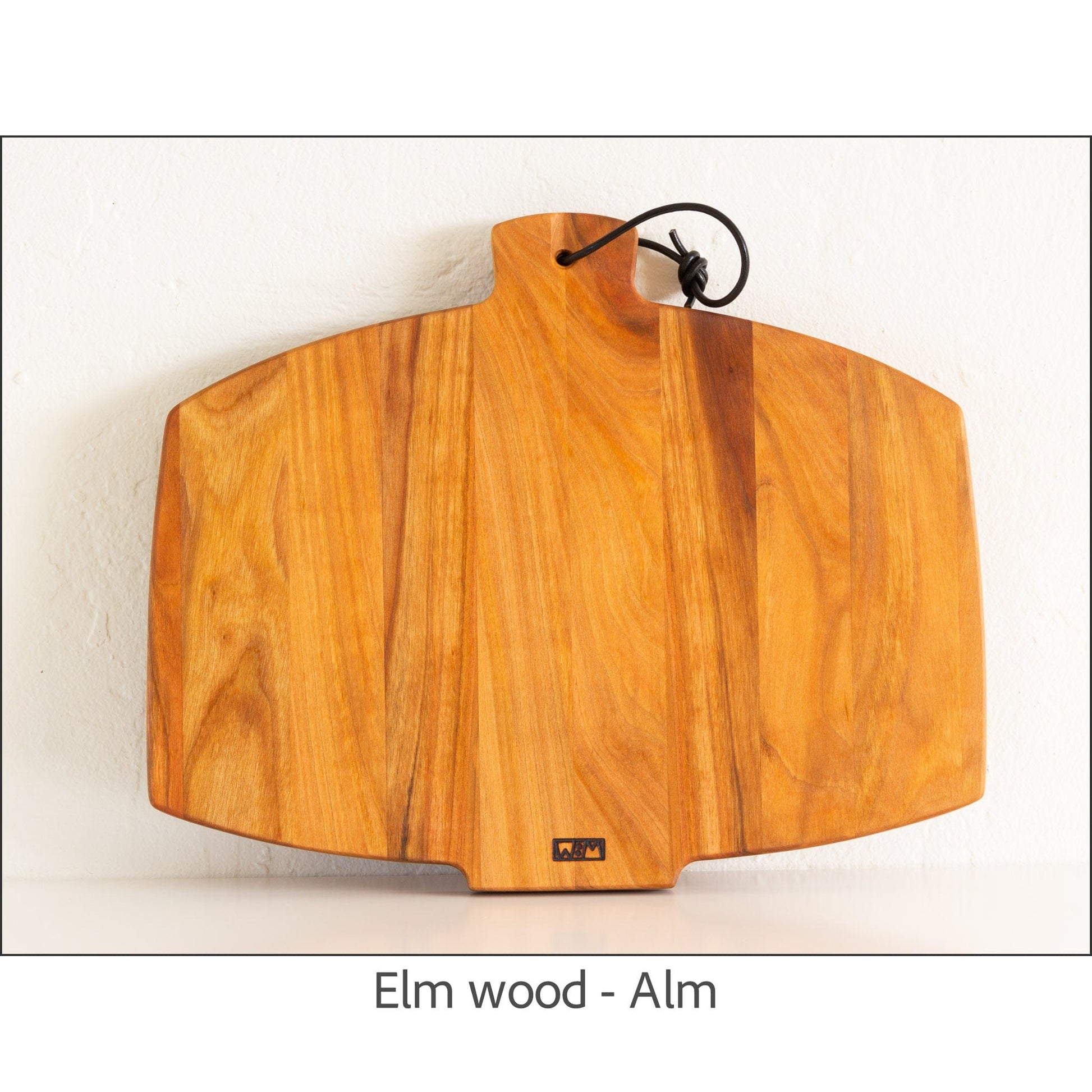 WoodMovement Cutting / Serving Board Elm PUMPKIN - Handmade Wooden Serving Plate / Cutting Board #CB-PU01